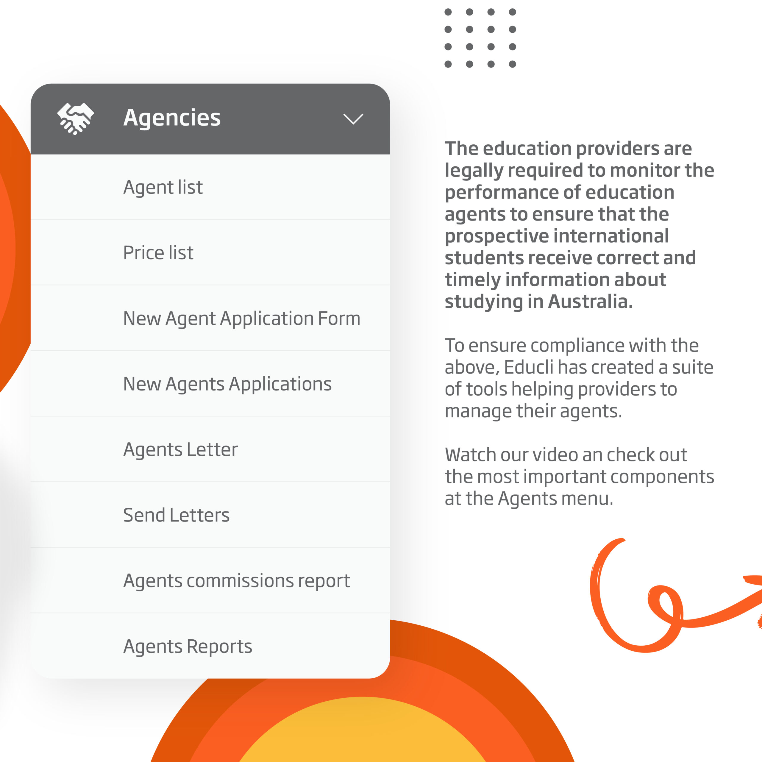 Educli Agents features