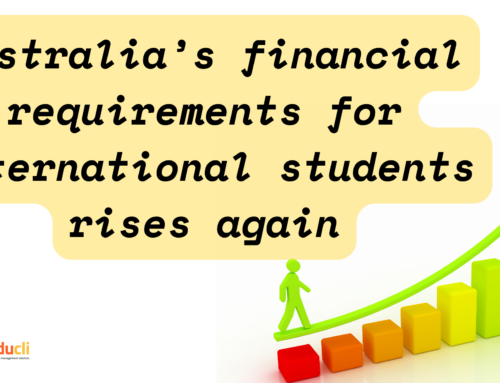 Australia’s financial requirement for international students rises again