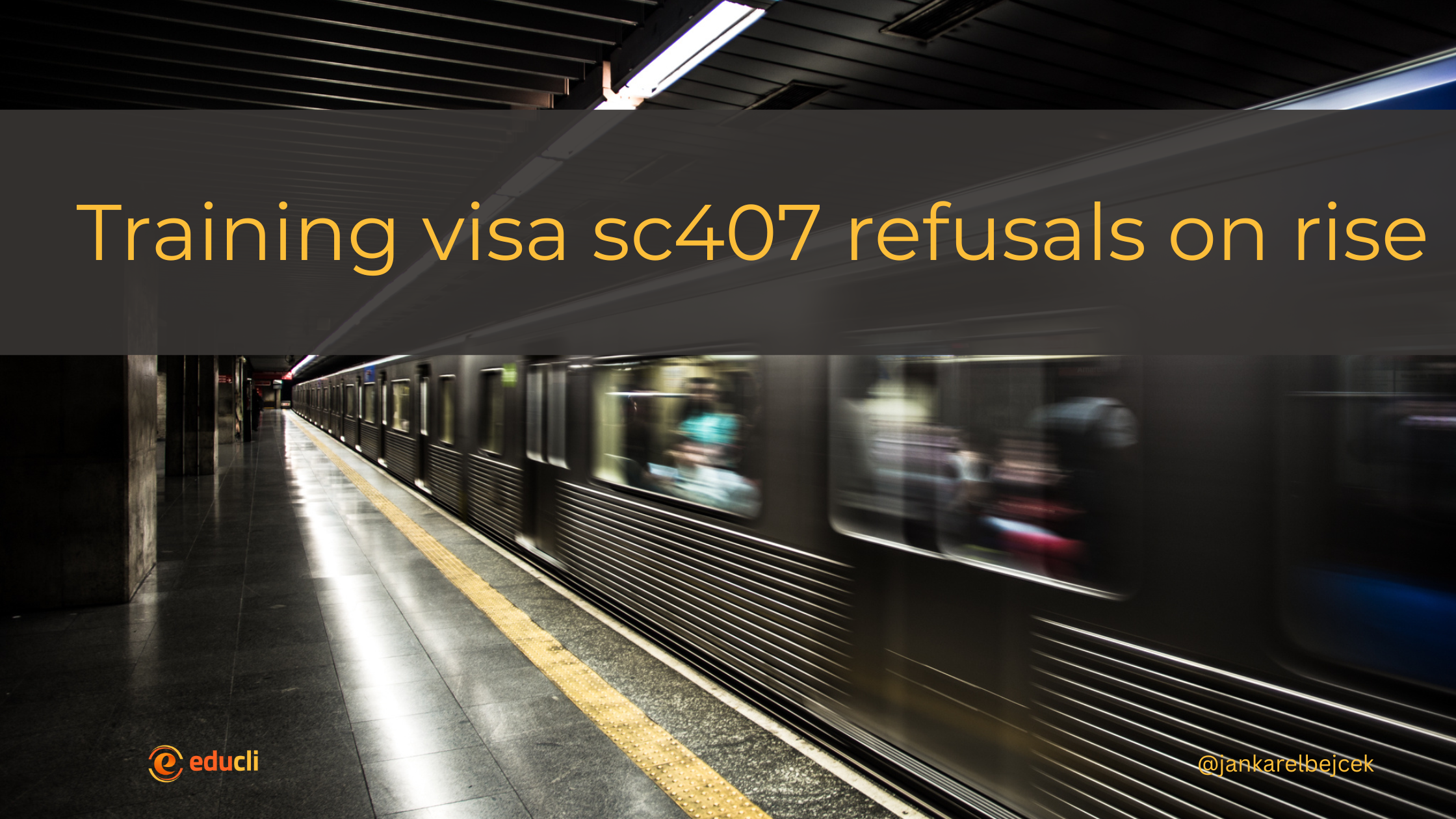 TRAINING VISA SC407 REFUSALS ON RISE