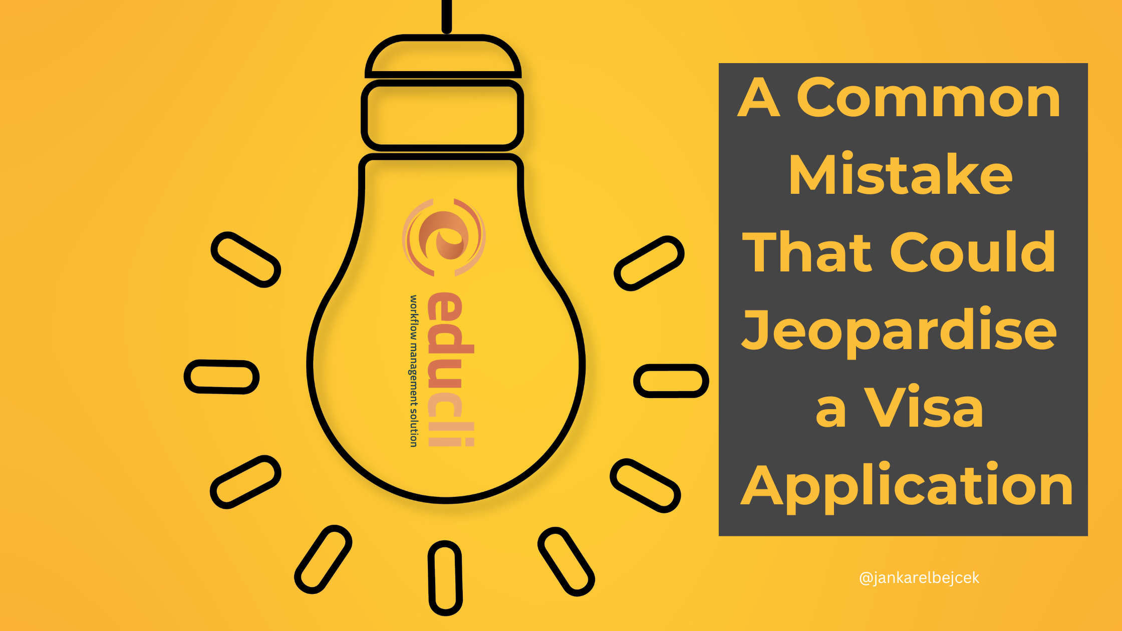 A COMMON MISTAKE THAT COULD JEOPARDISE A VISA APPLICATION