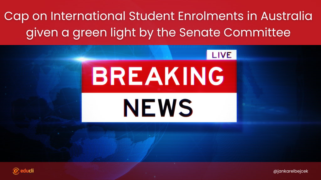 Cap on International Student Enrolments in Australia given a green light by the Senate Committee
