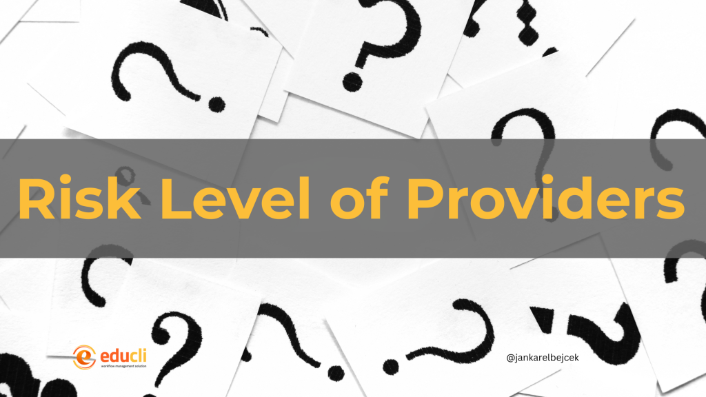 Risk Level of Providers