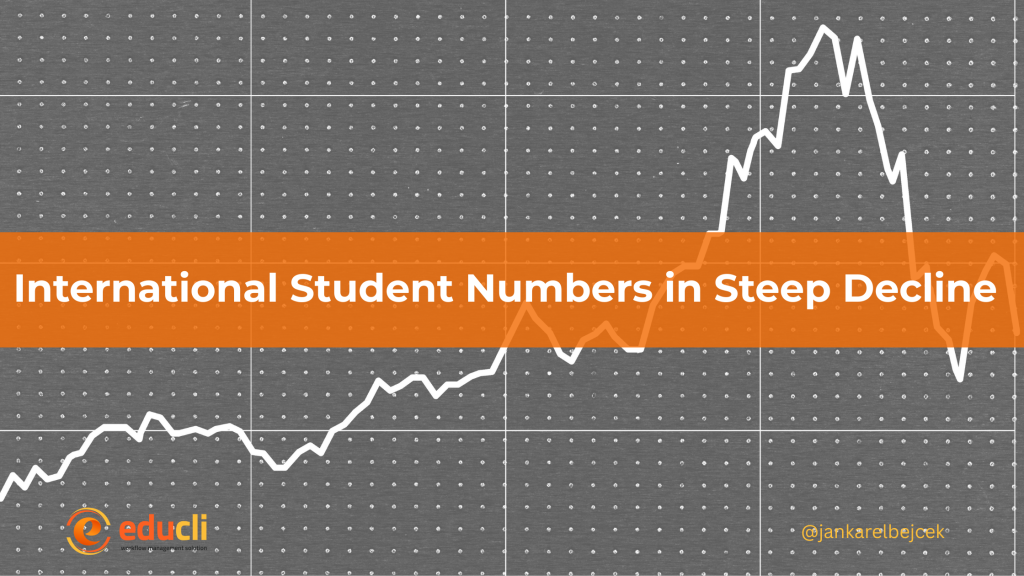 International Student Numbers in Steep Decline