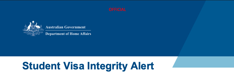 Student Visa Integrity Alert November 2025