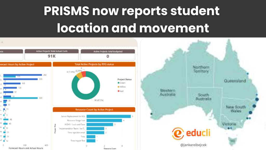 PRISMS now reports student location and movement