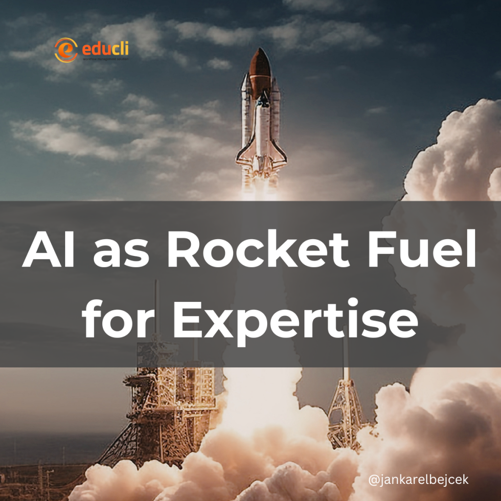 AI as Rocket Fuel for Expertise