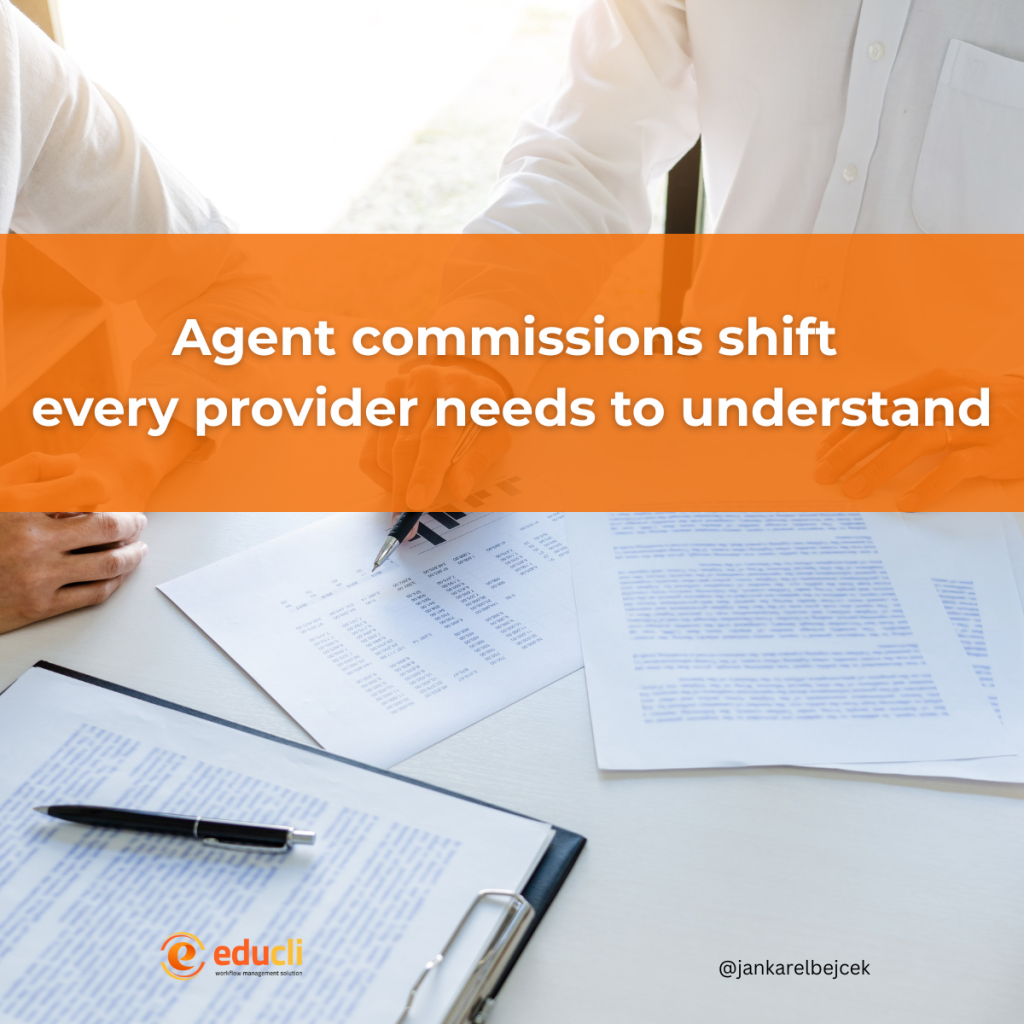 Agent commissions shift every provider needs to understand