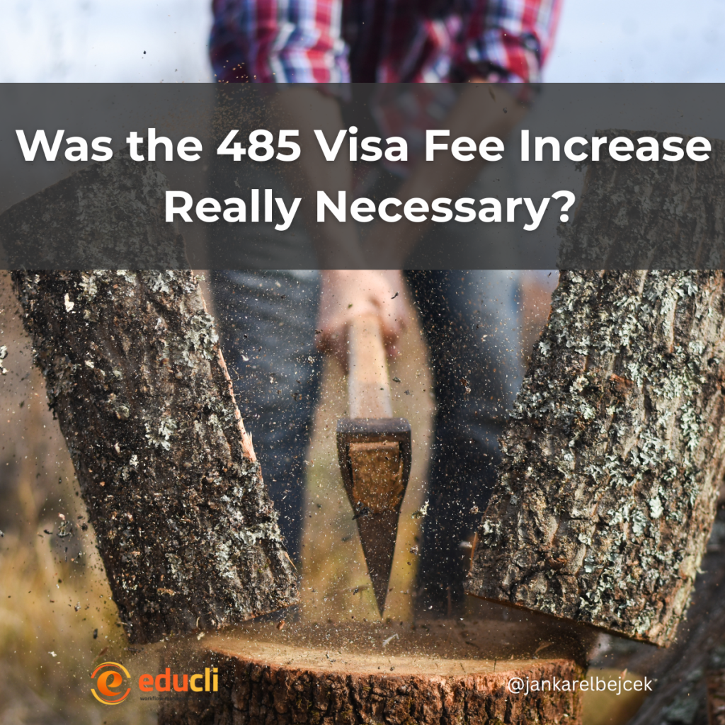 Was the 485 Visa Fee Increase Really Necessary