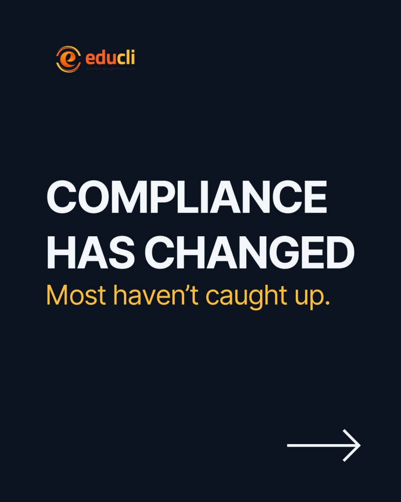 Compliance has changed