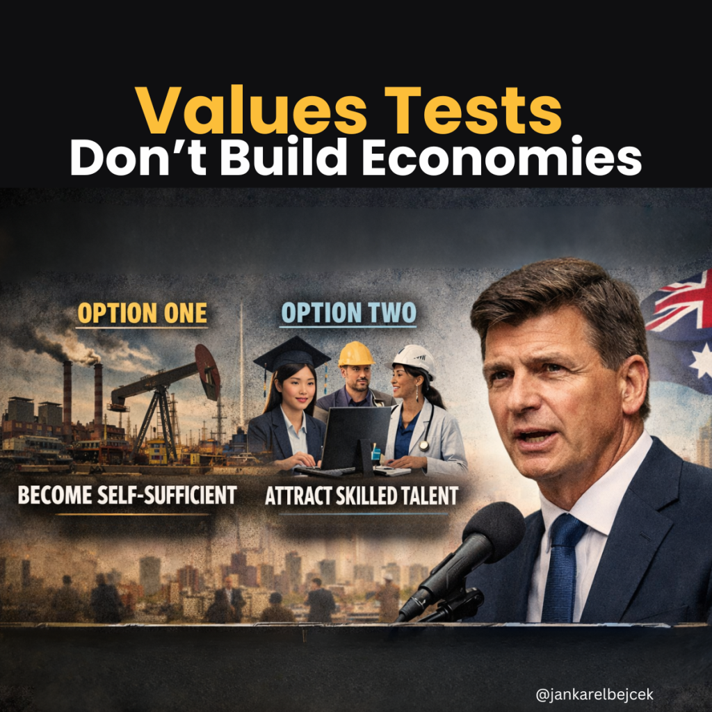 Values Tests Don’t Build Economies