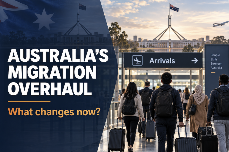 Australia has announced a major overhaul of its temporary migration system.