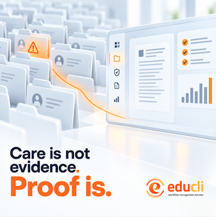 Care is not evidence. Proof is.